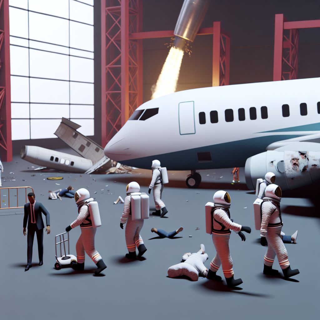 Image demonstrating Airplane crash in the space industry context