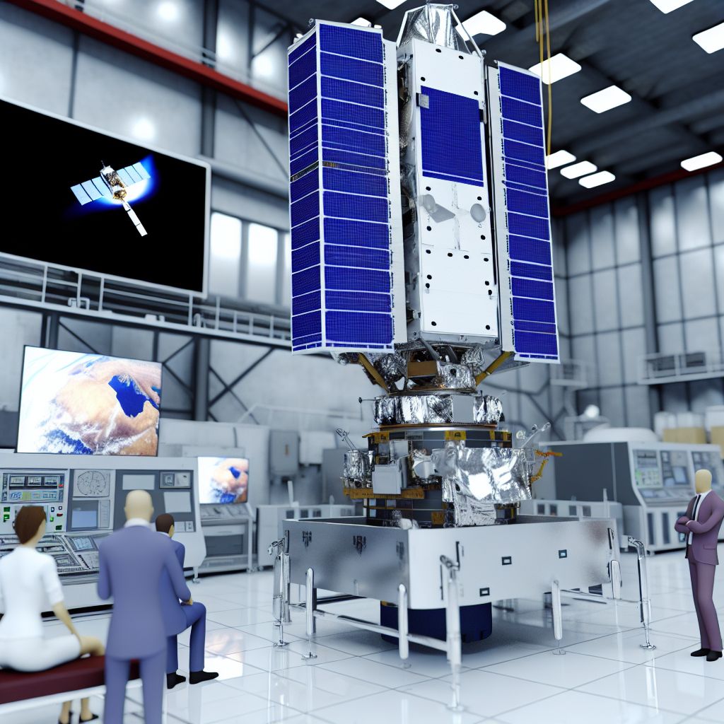 Image demonstrating Envisat in the space industry context