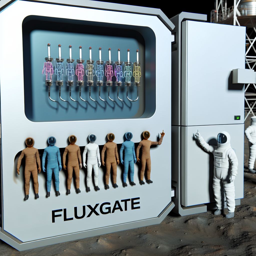 Image demonstrating Fluxgate in the space industry context